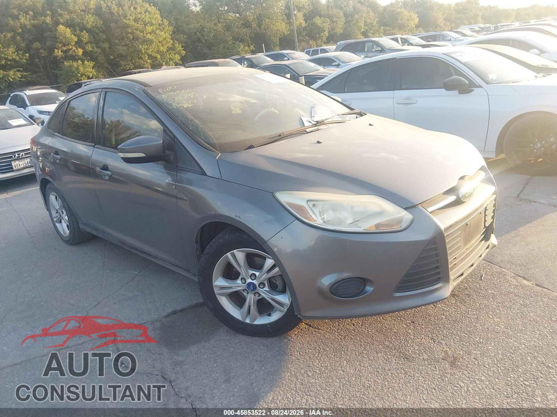 FORD FOCUS 2013 - 1FADP3F2XDL372835