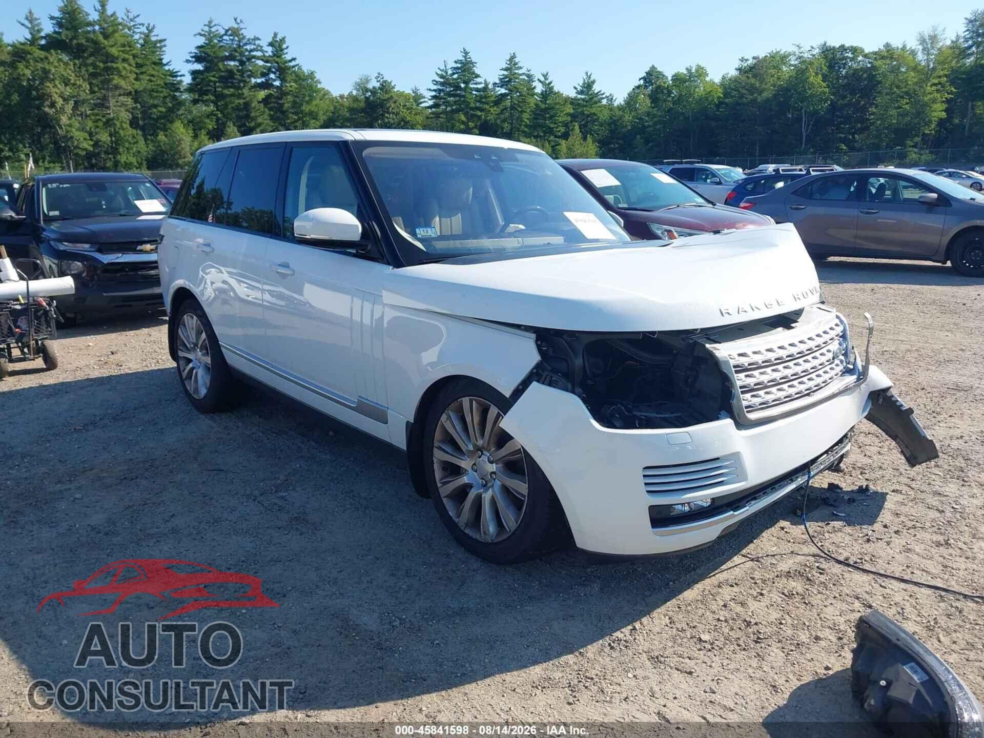 LAND ROVER RANGE ROVER 2017 - SALGS2FE3HA362944