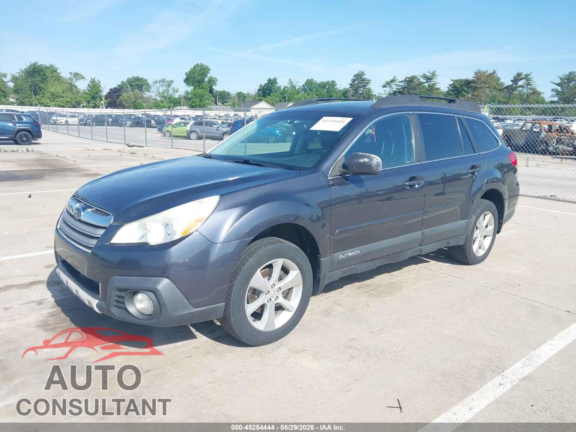 SUBARU OUTBACK 2013 - 4S4BRCKC1D3324226