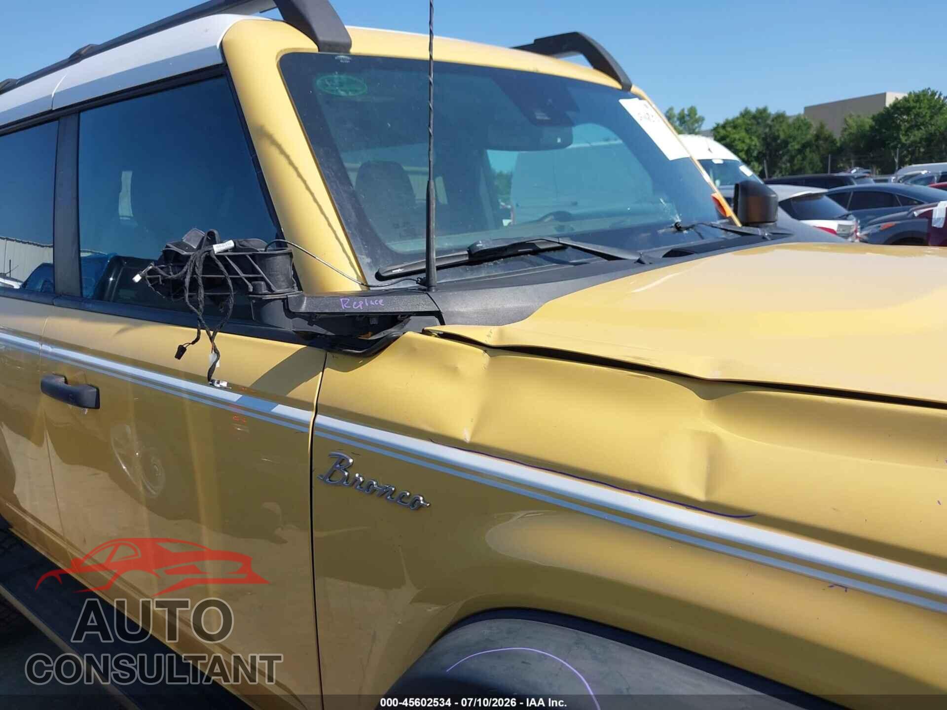 FORD BRONCO 2023 - 1FMEE4GP4PLA70834