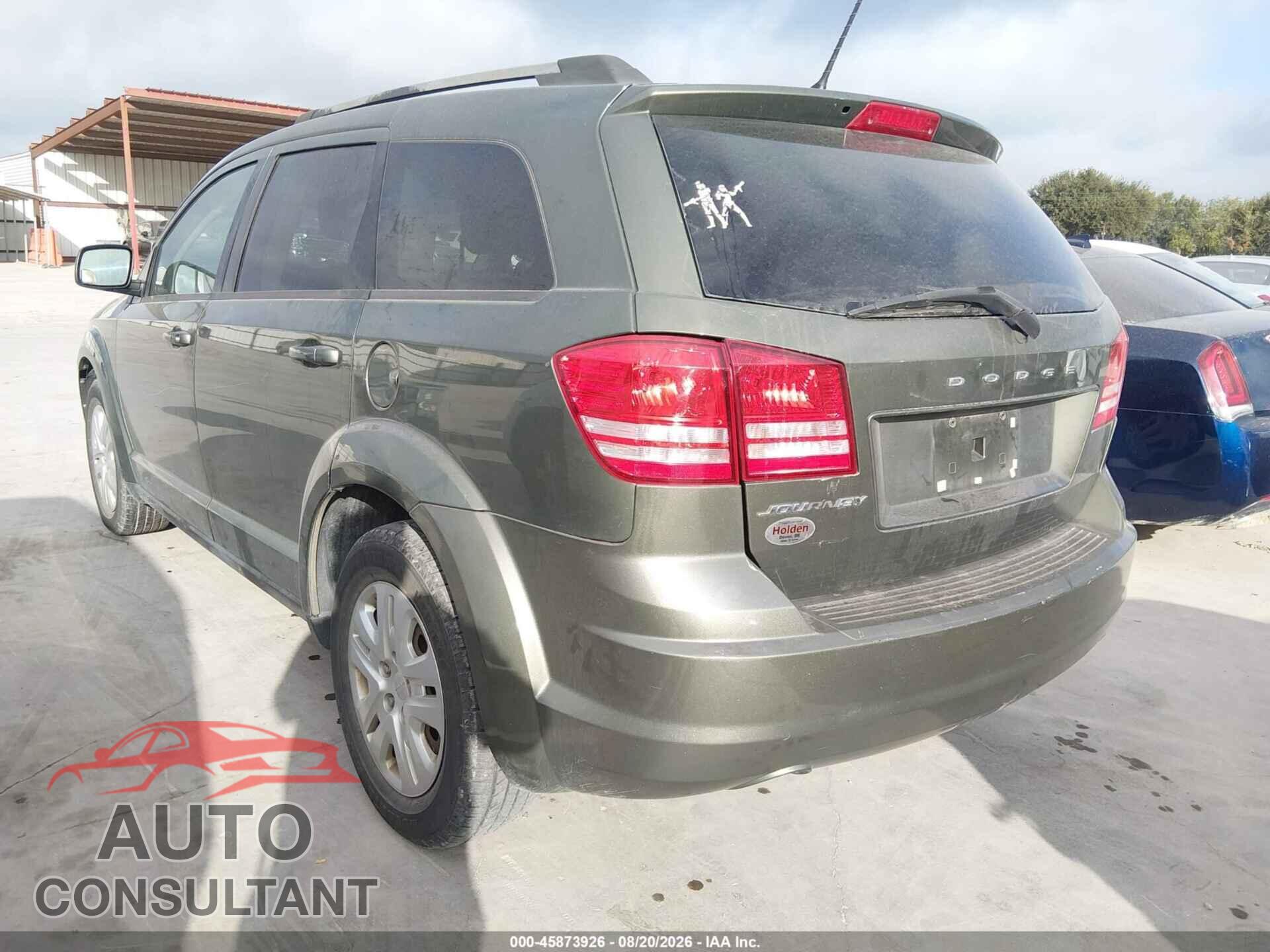 DODGE JOURNEY 2017 - 3C4PDCAB8HT673444
