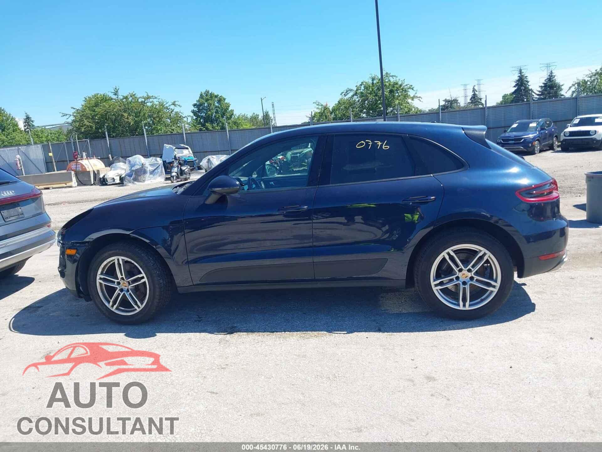 PORSCHE MACAN 2017 - WP1AA2A52HLB02979