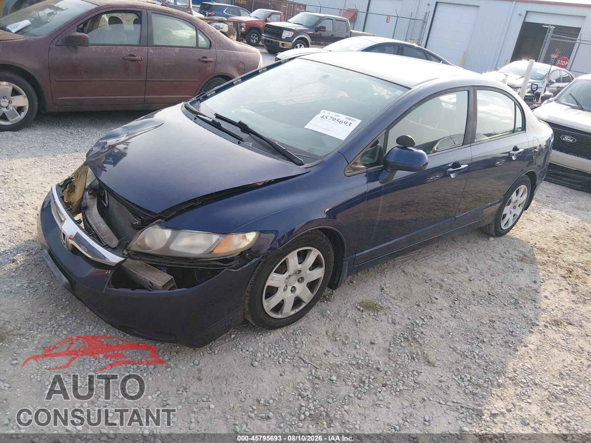 HONDA CIVIC 2010 - 19XFA1F5XAE086183