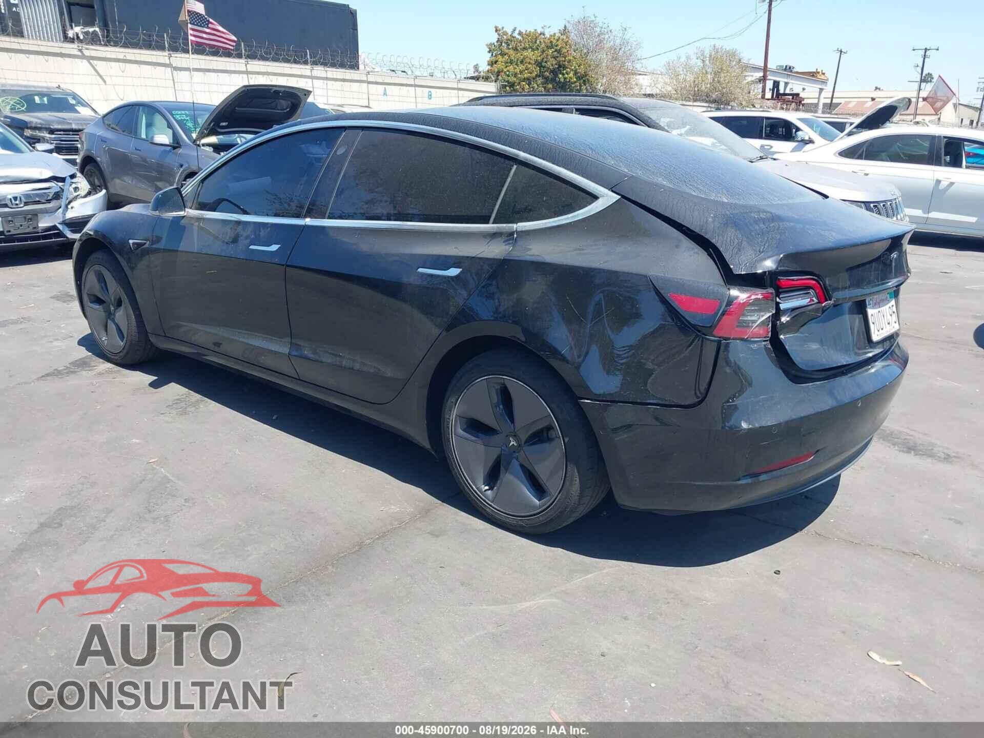 TESLA MODEL 3 2019 - 5YJ3E1EA5KF399384
