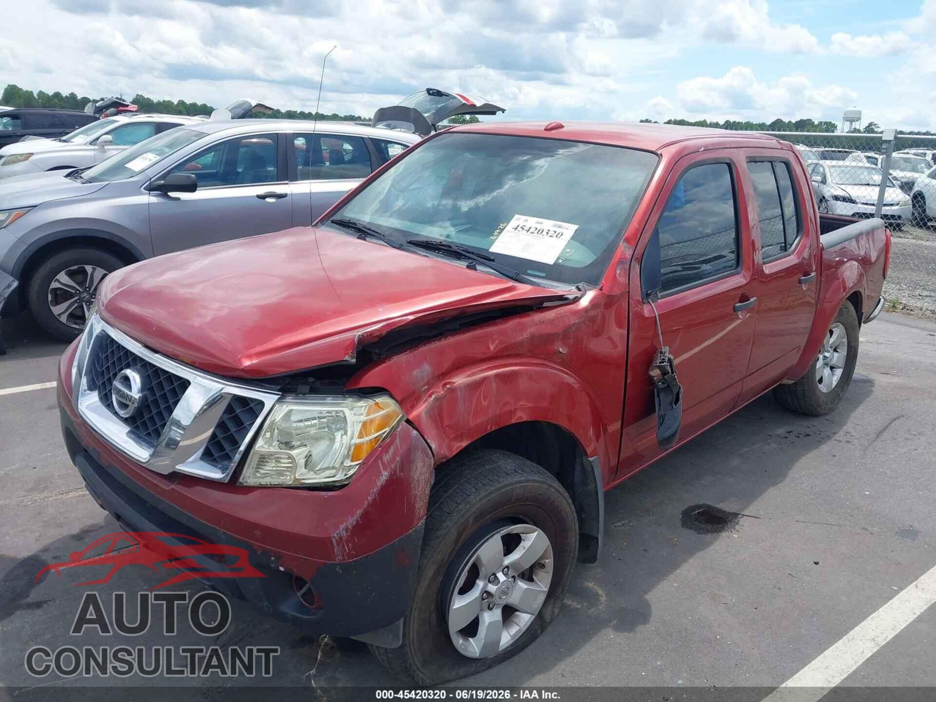 NISSAN FRONTIER 2013 - 1N6AD0EV4DN757809