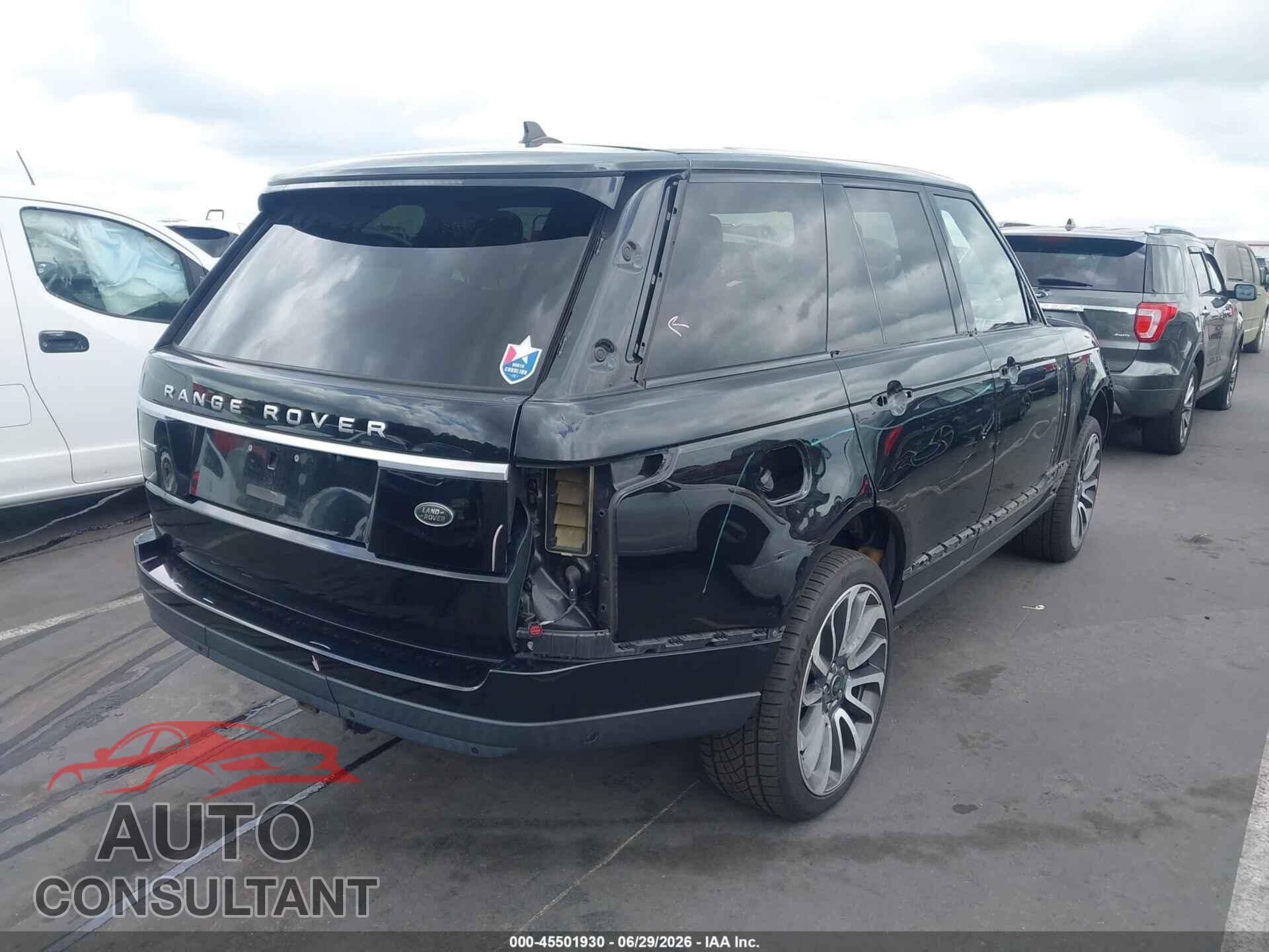 LAND ROVER RANGE ROVER 2016 - SALGS2EF3GA278647