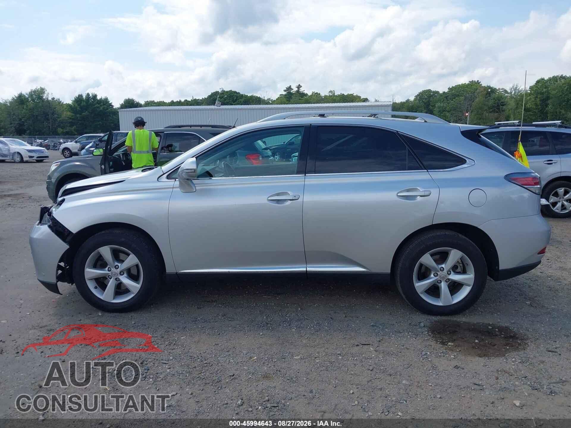 LEXUS RX 350 2014 - 2T2BK1BA0EC234470