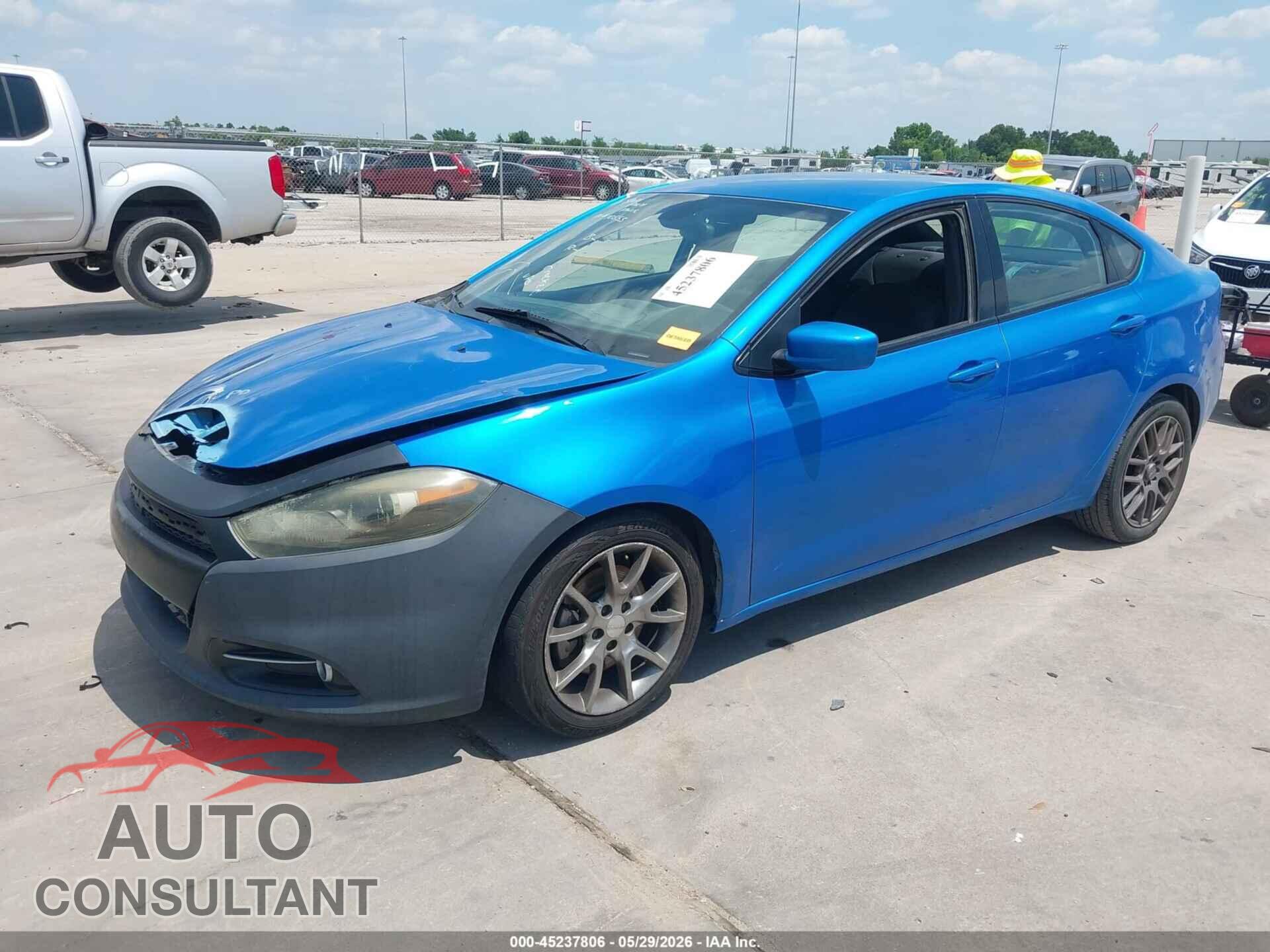 DODGE DART 2015 - 1C3CDFBB5FD237849