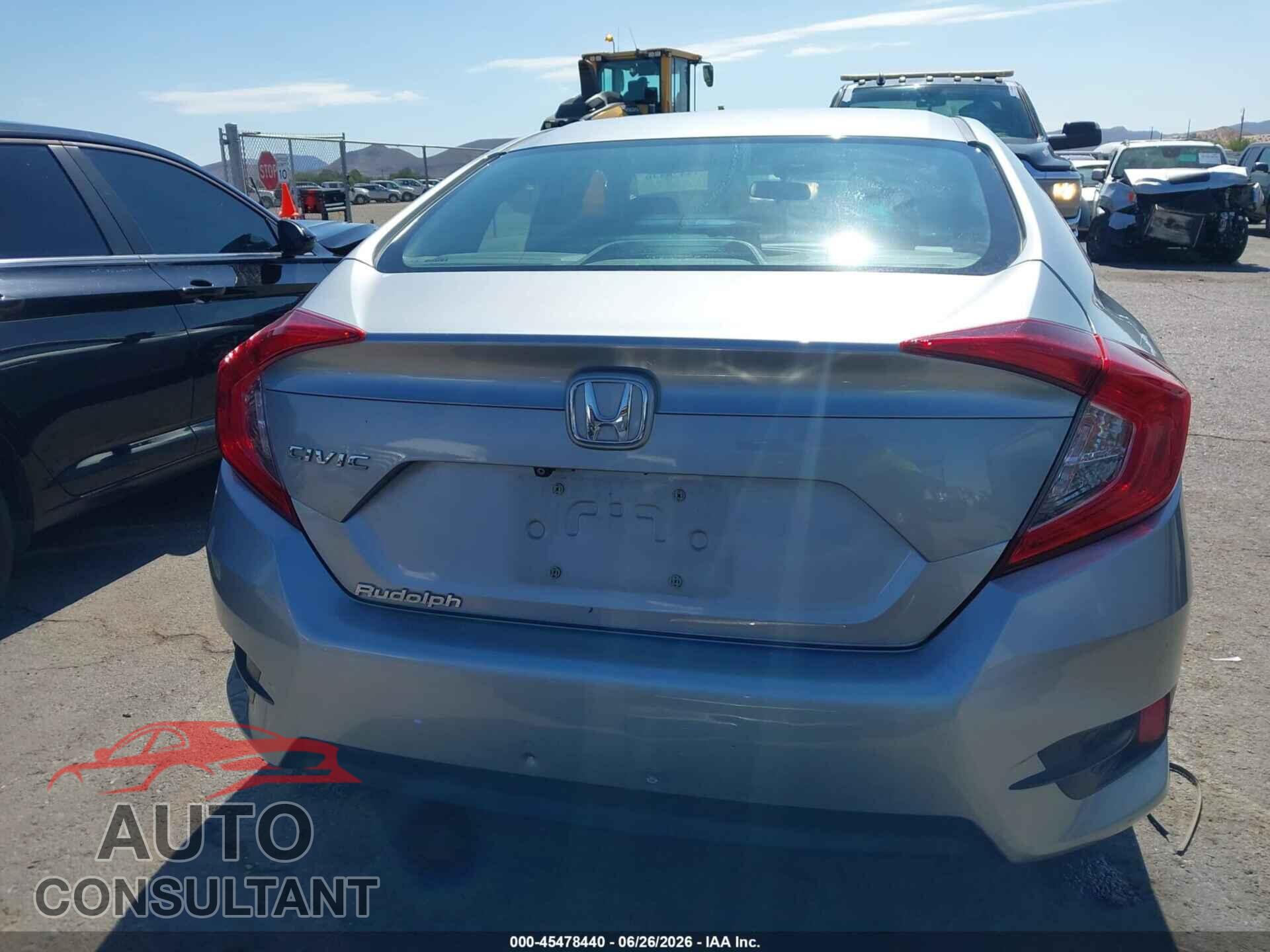 HONDA CIVIC 2016 - 19XFC2F85GE092170