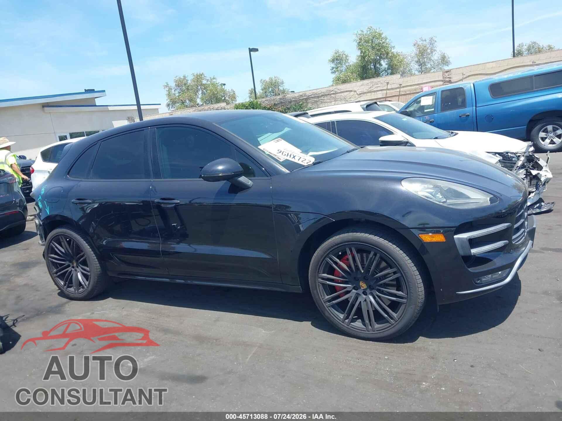 PORSCHE MACAN 2017 - WP1AF2A57HLB62063
