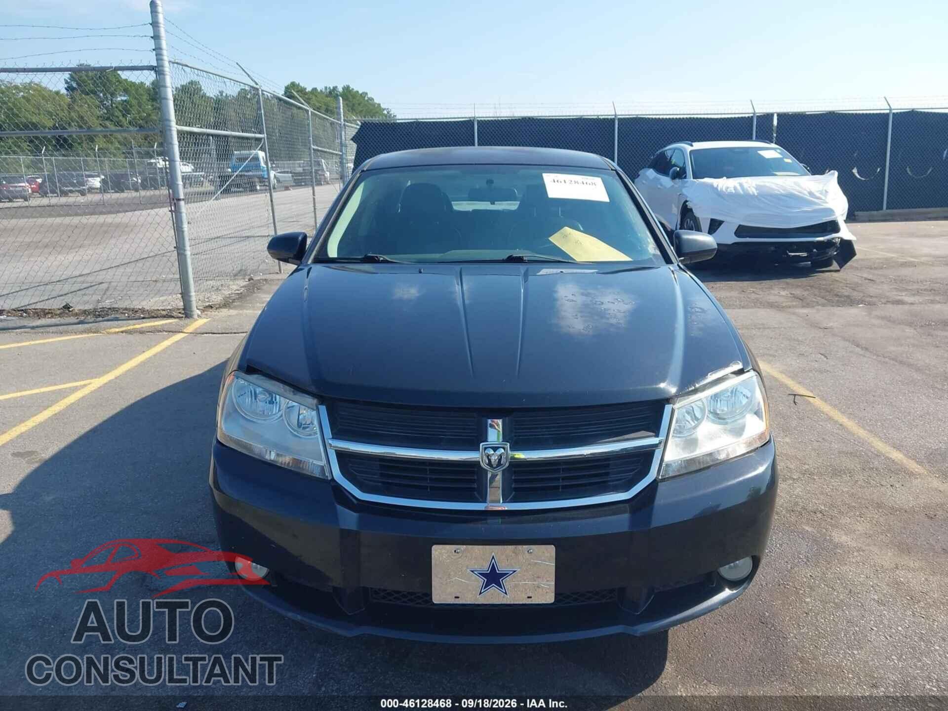 DODGE AVENGER 2010 - 1B3CC5FB5AN229077