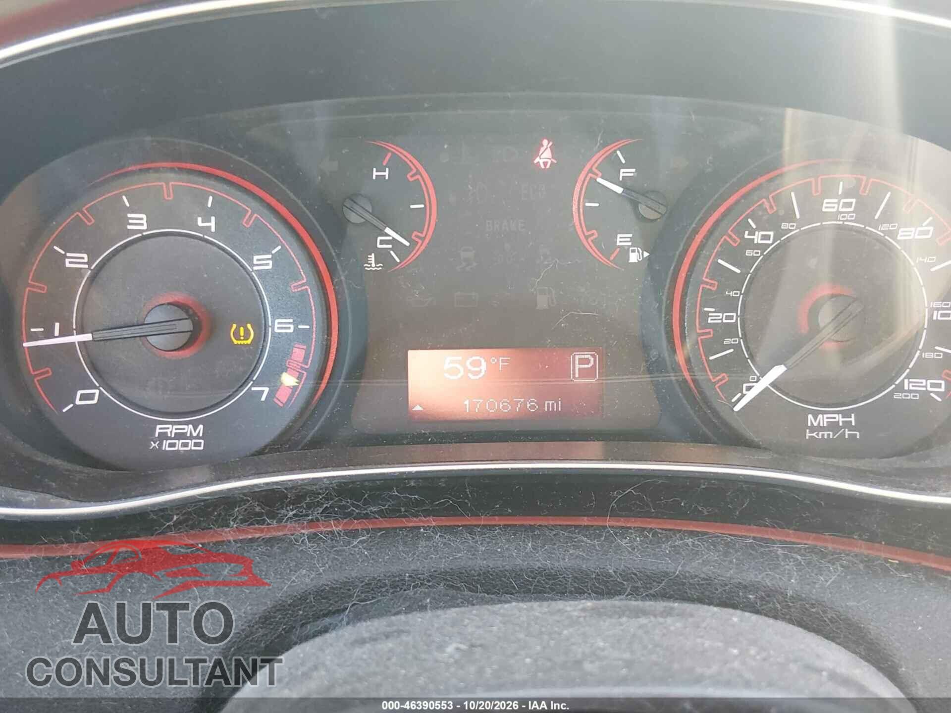 DODGE DART 2013 - 1C3CDFBA0DD247368
