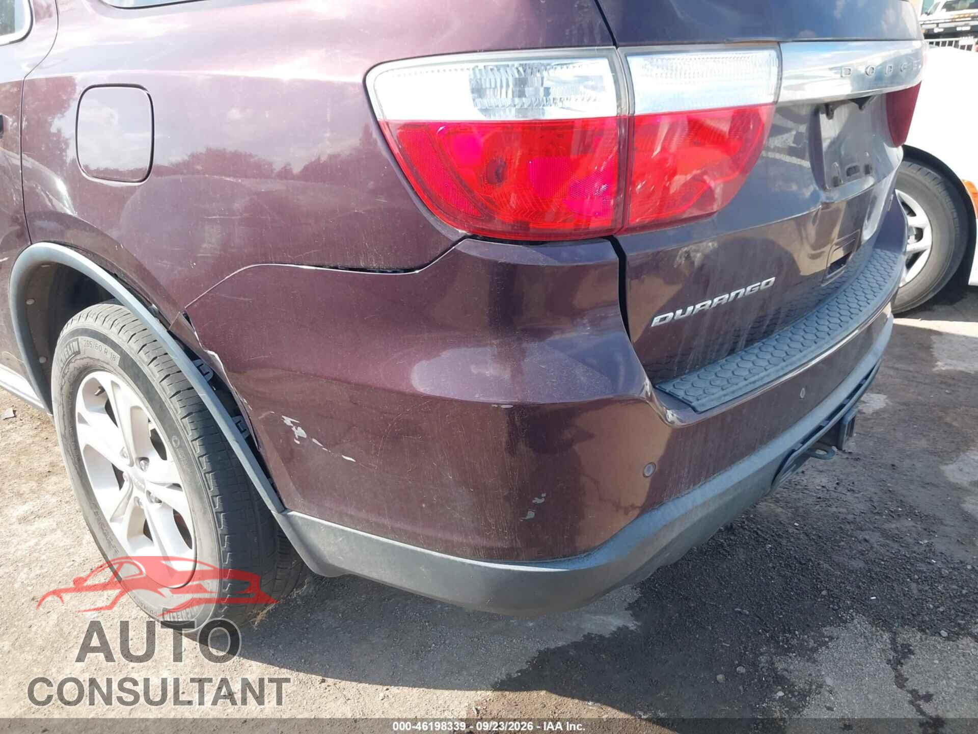 DODGE DURANGO 2012 - 1C4RDHAG2CC252017
