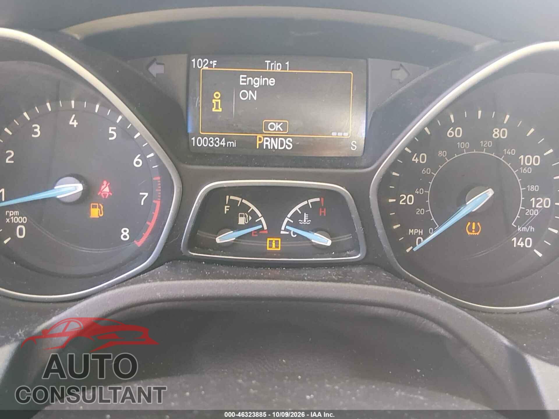 FORD FOCUS 2015 - 1FADP3K21FL383750