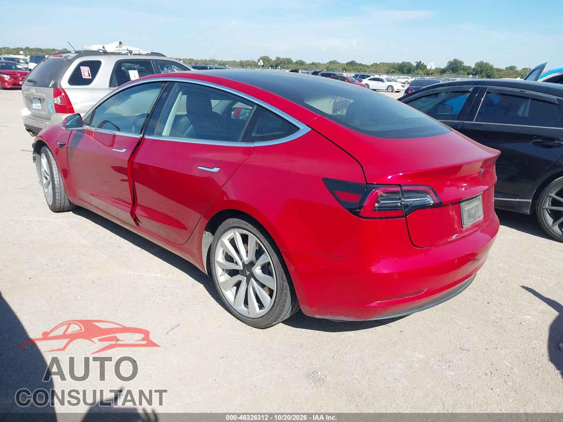 TESLA MODEL 3 2018 - 5YJ3E1EA2JF109424