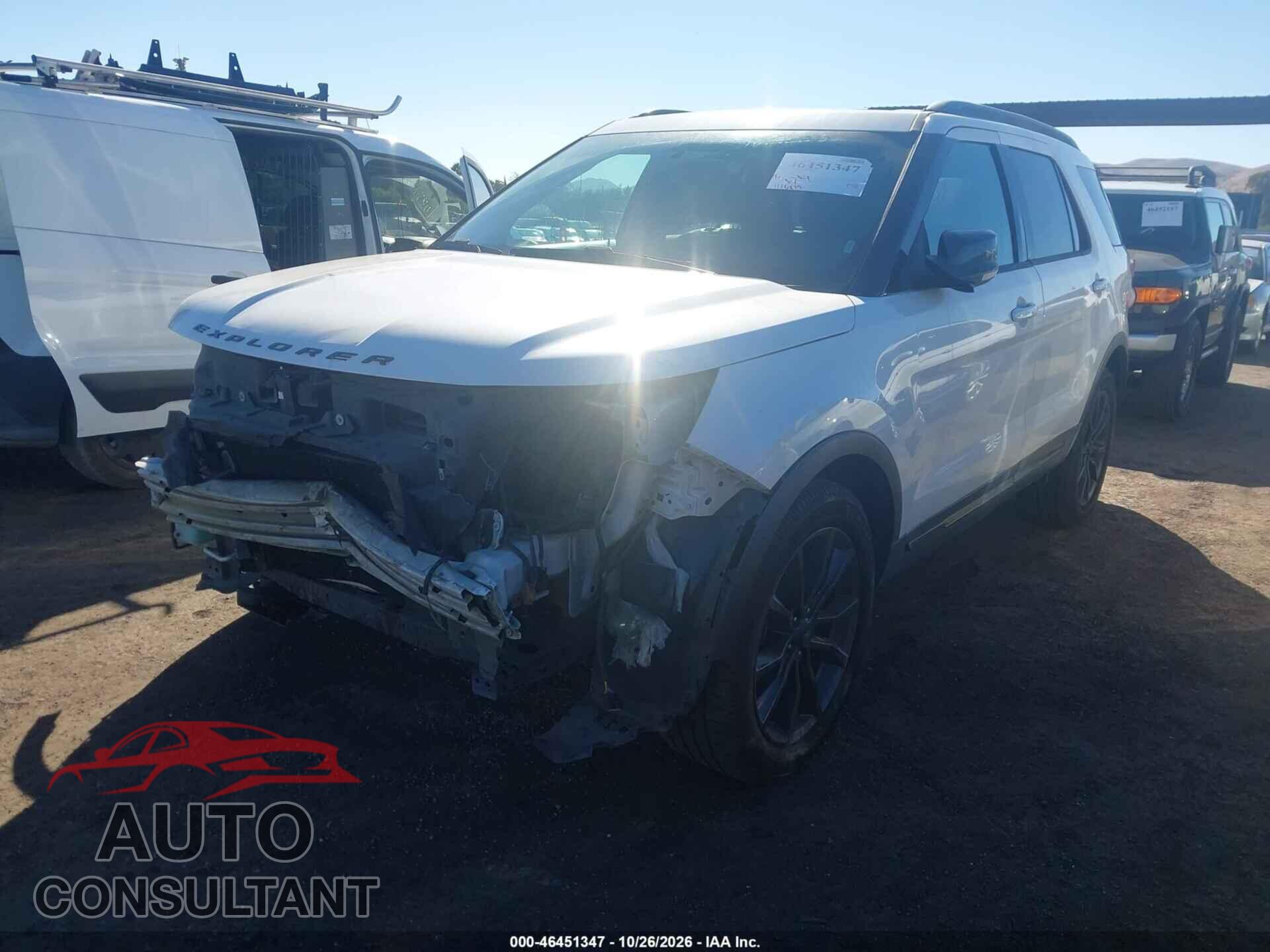 FORD EXPLORER 2017 - 1FM5K8D88HGA04018