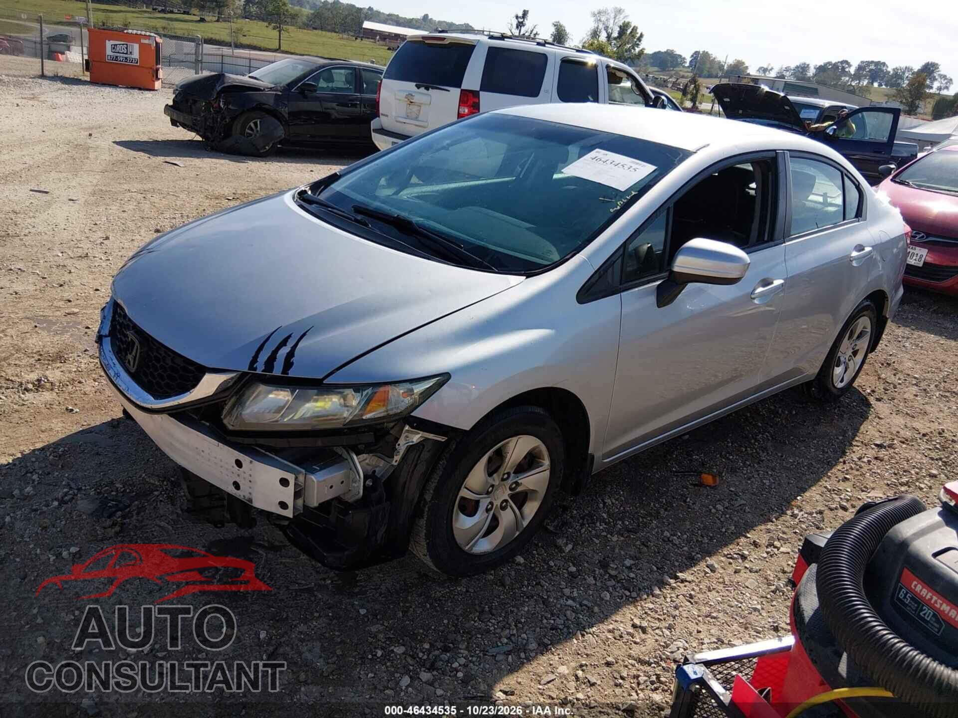 HONDA CIVIC 2014 - 19XFB2F5XEE076780
