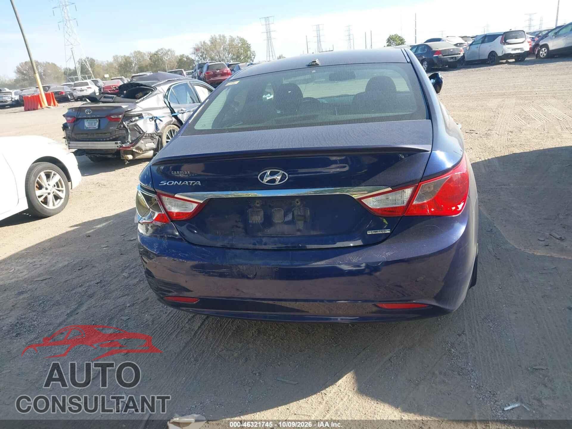 HYUNDAI SONATA 2013 - 5NPEC4AC6DH512528
