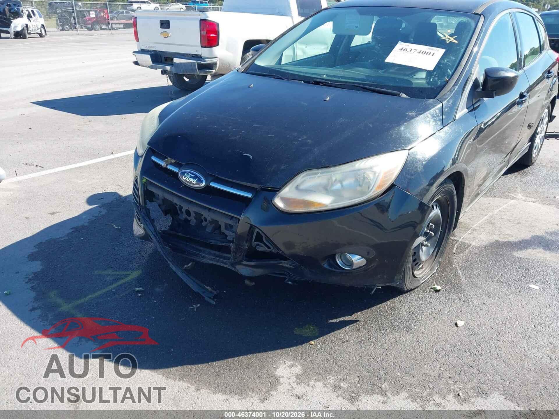 FORD FOCUS 2012 - 1FAHP3K23CL462186