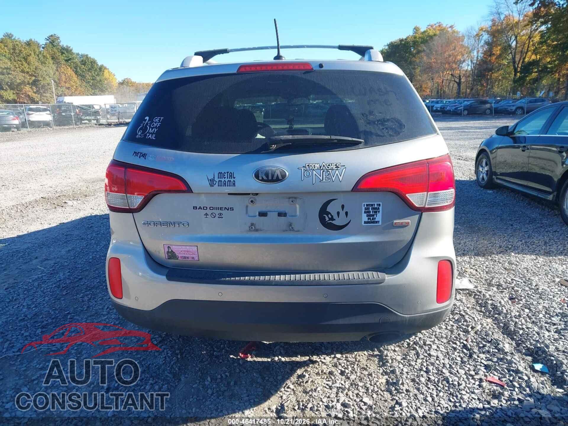 KIA SORENTO 2014 - 5XYKTDA63EG481258