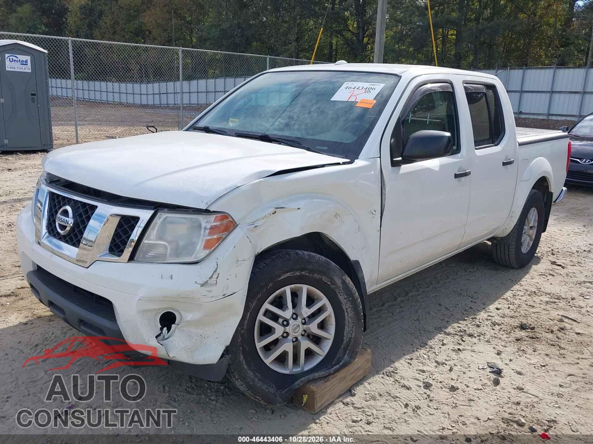 NISSAN FRONTIER 2016 - 1N6AD0EV6GN721432