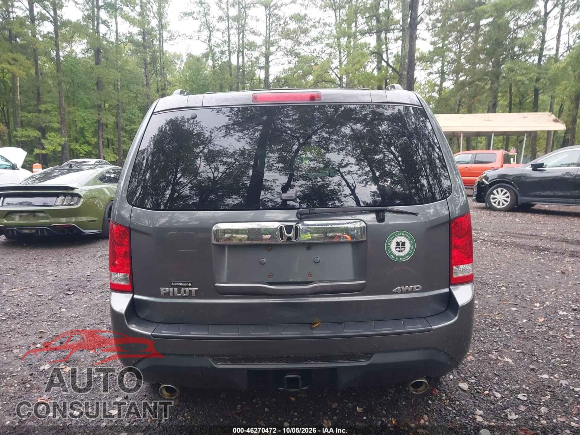 HONDA PILOT 2012 - 5FNYF4H45CB009122