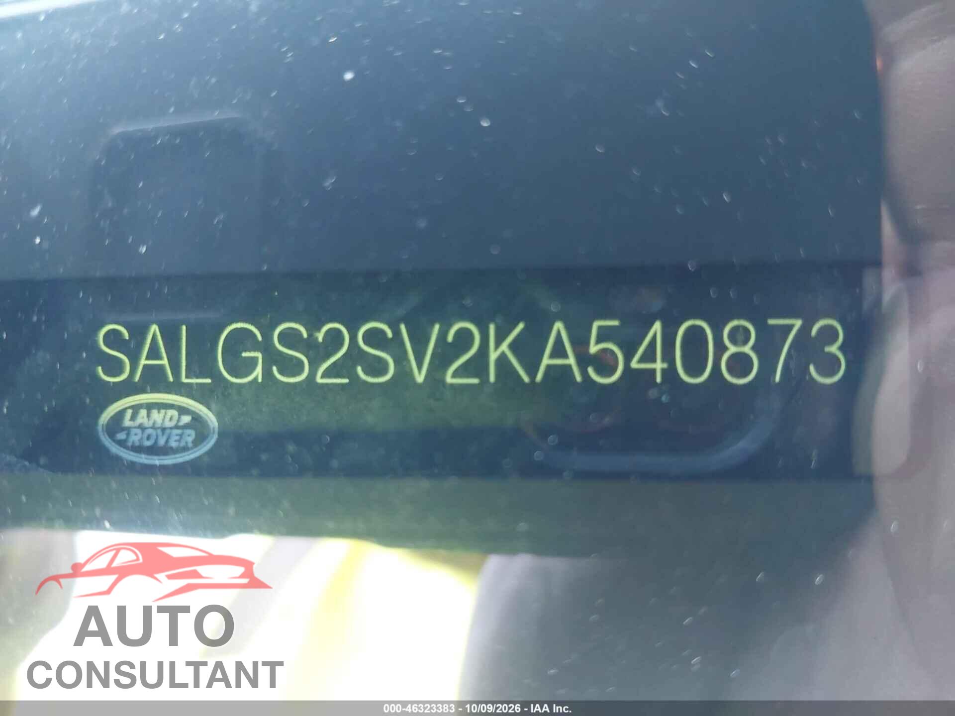 LAND ROVER RANGE ROVER 2019 - SALGS2SV2KA540873