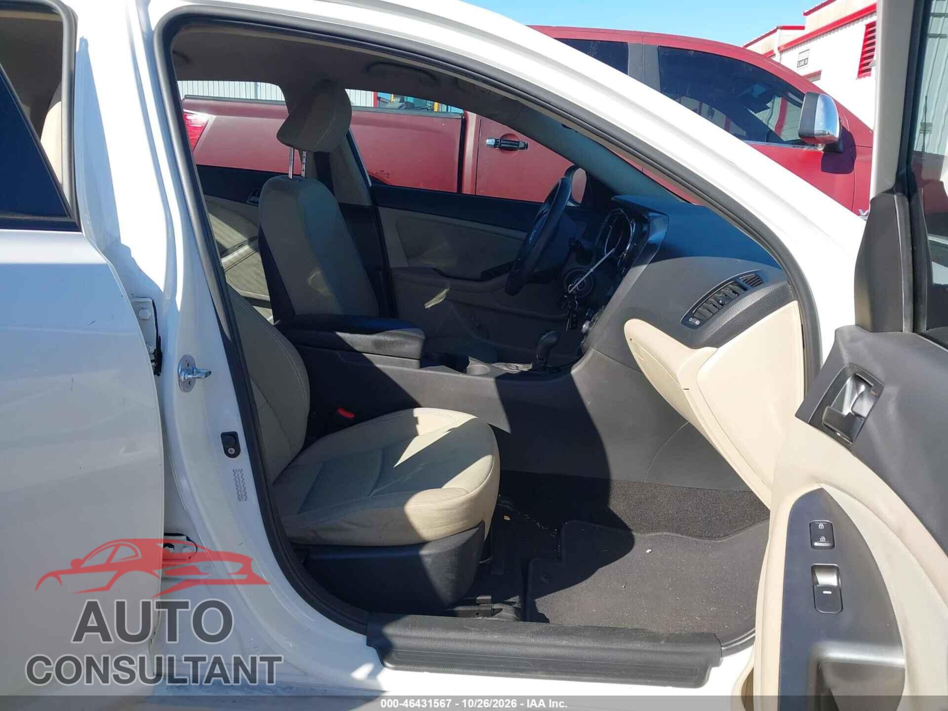 KIA OPTIMA 2013 - KNAGM4A72D5321968