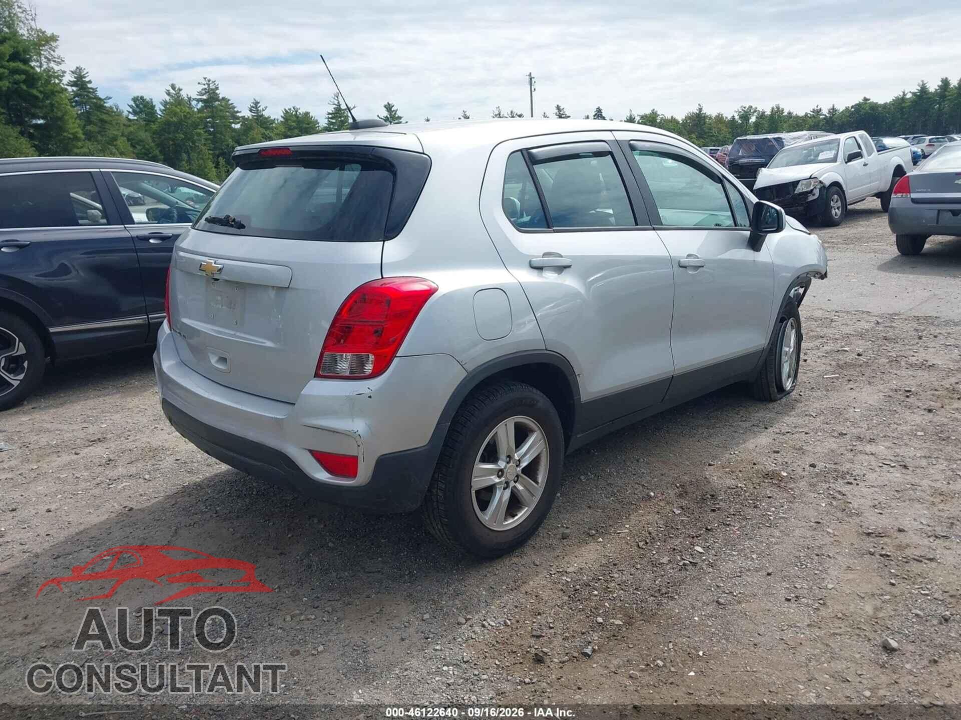 CHEVROLET TRAX 2017 - 3GNCJNSB7HL131809
