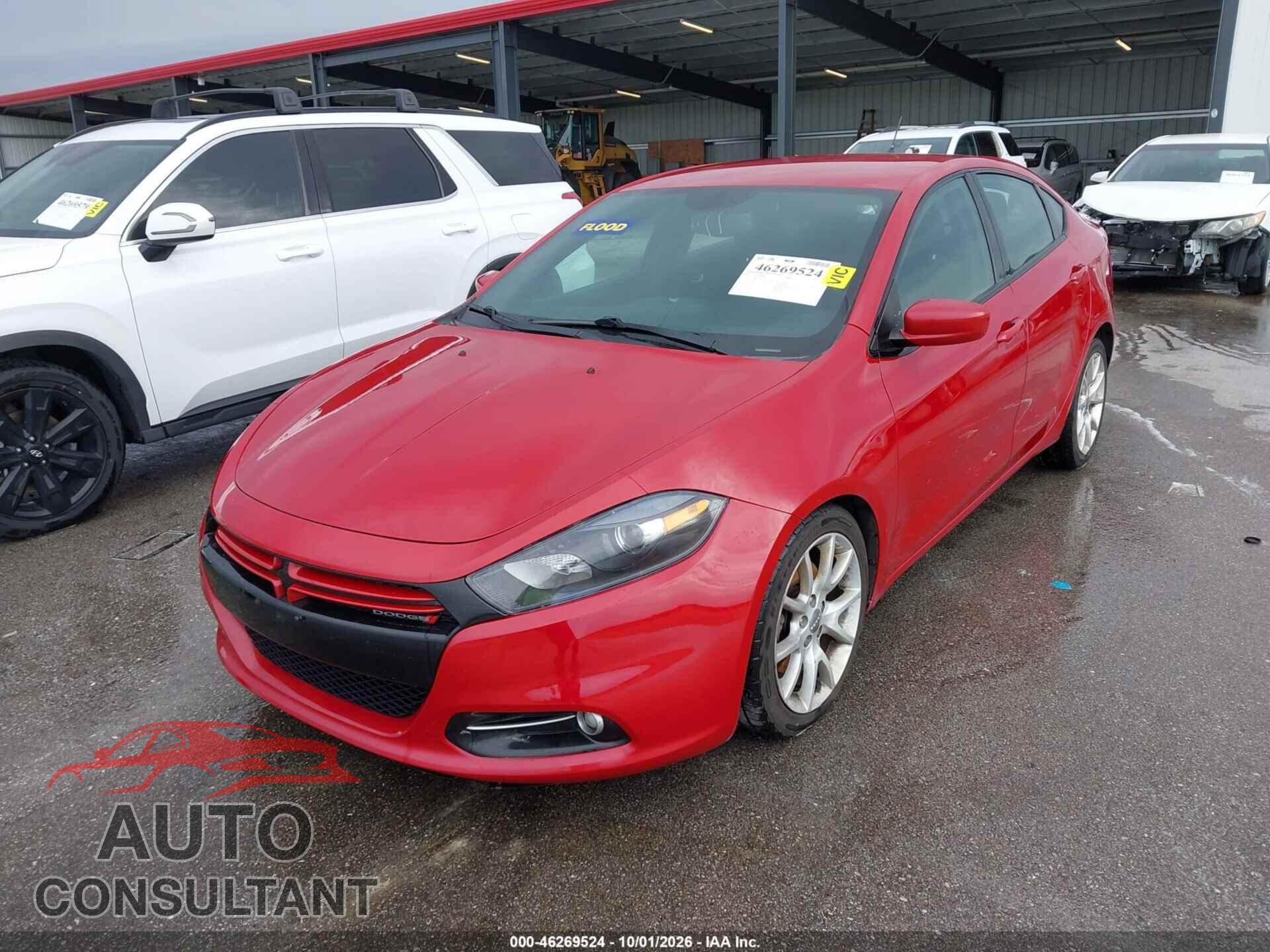 DODGE DART 2013 - 1C3CDFBA3DD106973