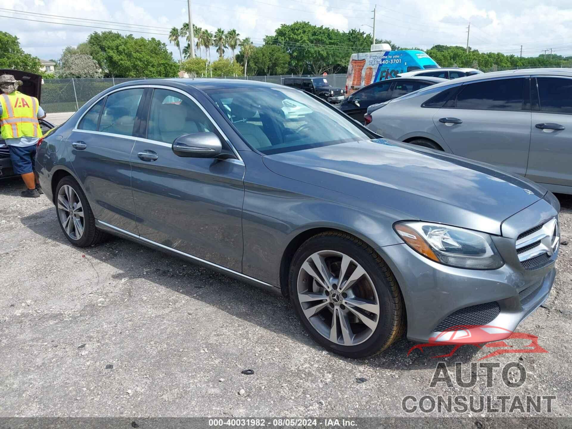 MERCEDES-BENZ C 300 2018 - WDDWF4JB5JR411249