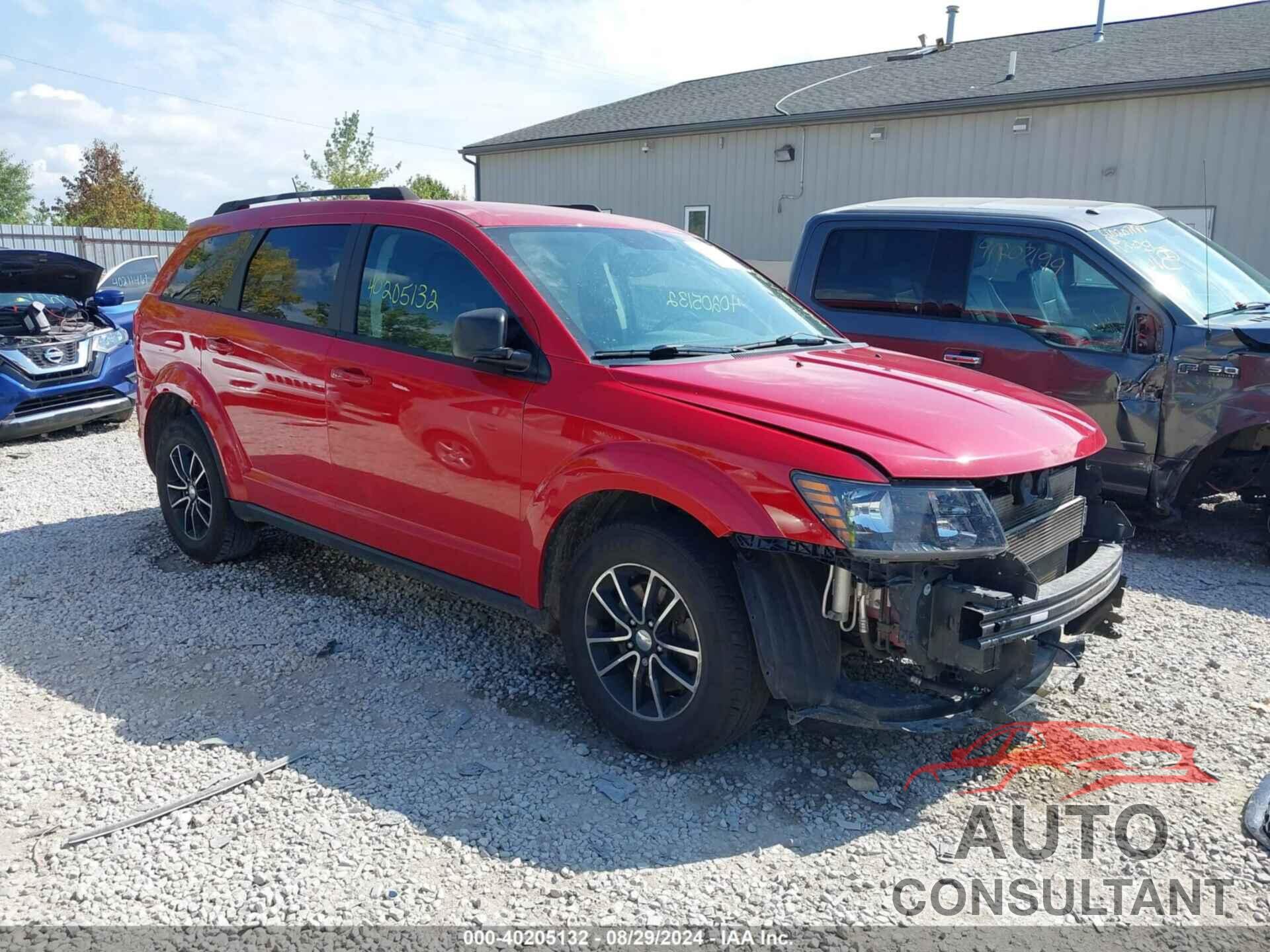 DODGE JOURNEY 2017 - 3C4PDCAB0HT705139