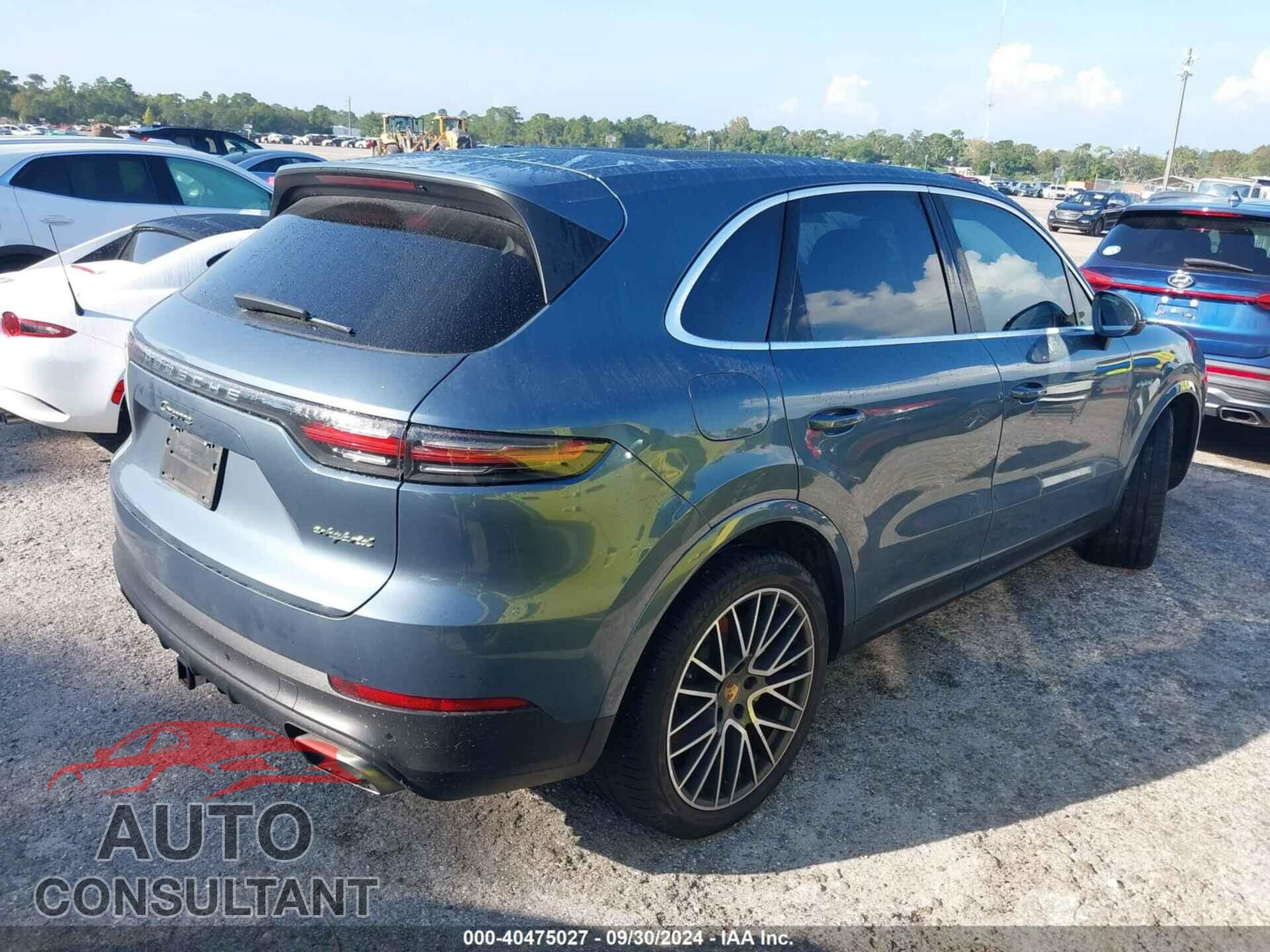PORSCHE CAYENNE 2019 - WP1AE2AY7KDA51141