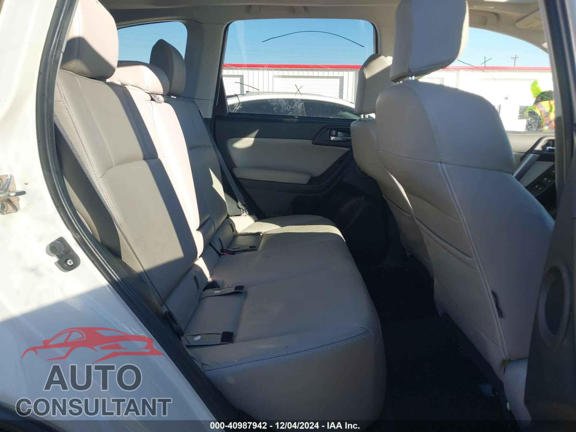 SUBARU FORESTER 2016 - JF2SJAXC0GH420107