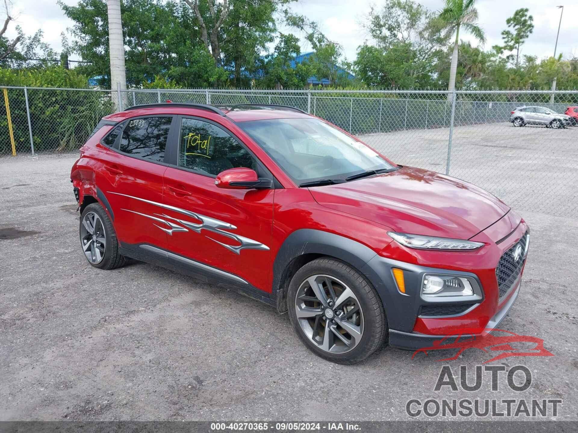 HYUNDAI KONA 2021 - KM8K33A57MU604845