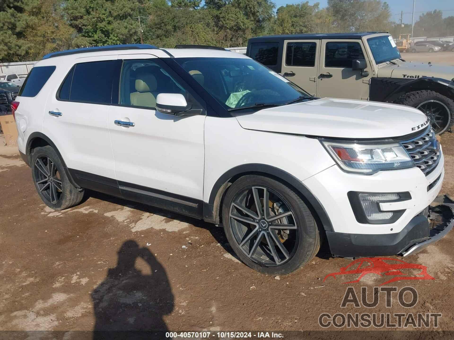 FORD EXPLORER 2017 - 1FM5K7F85HGC45039