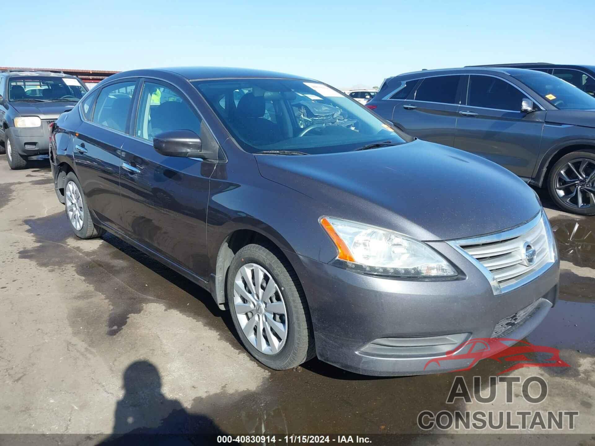 NISSAN SENTRA 2014 - 1N4AB7AP7EN851361
