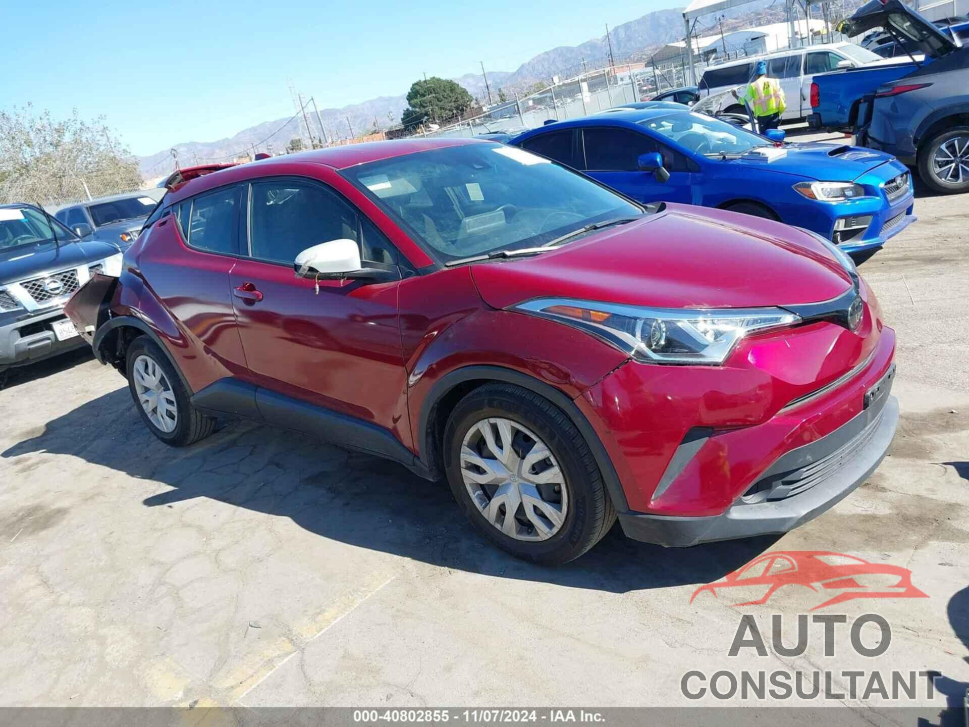 TOYOTA C-HR 2019 - JTNKHMBX1K1057268