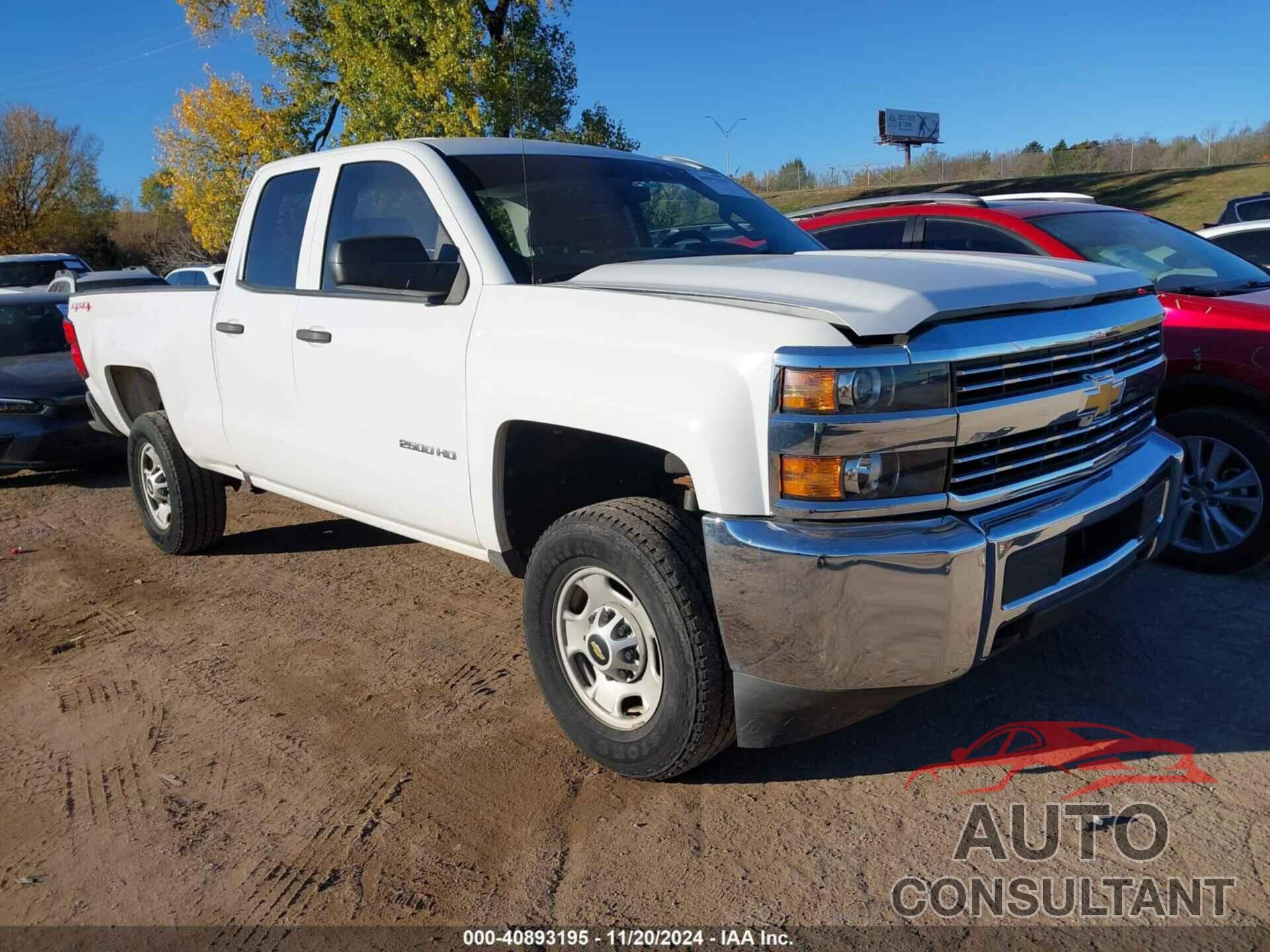 CHEVROLET SILVERADO 2500HD 2017 - 1GC2KUEG3HZ306424