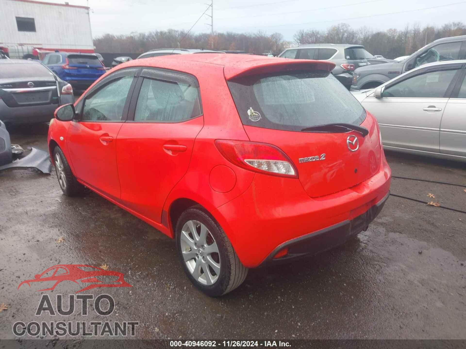MAZDA MAZDA2 2011 - JM1DE1HZ7B0119081
