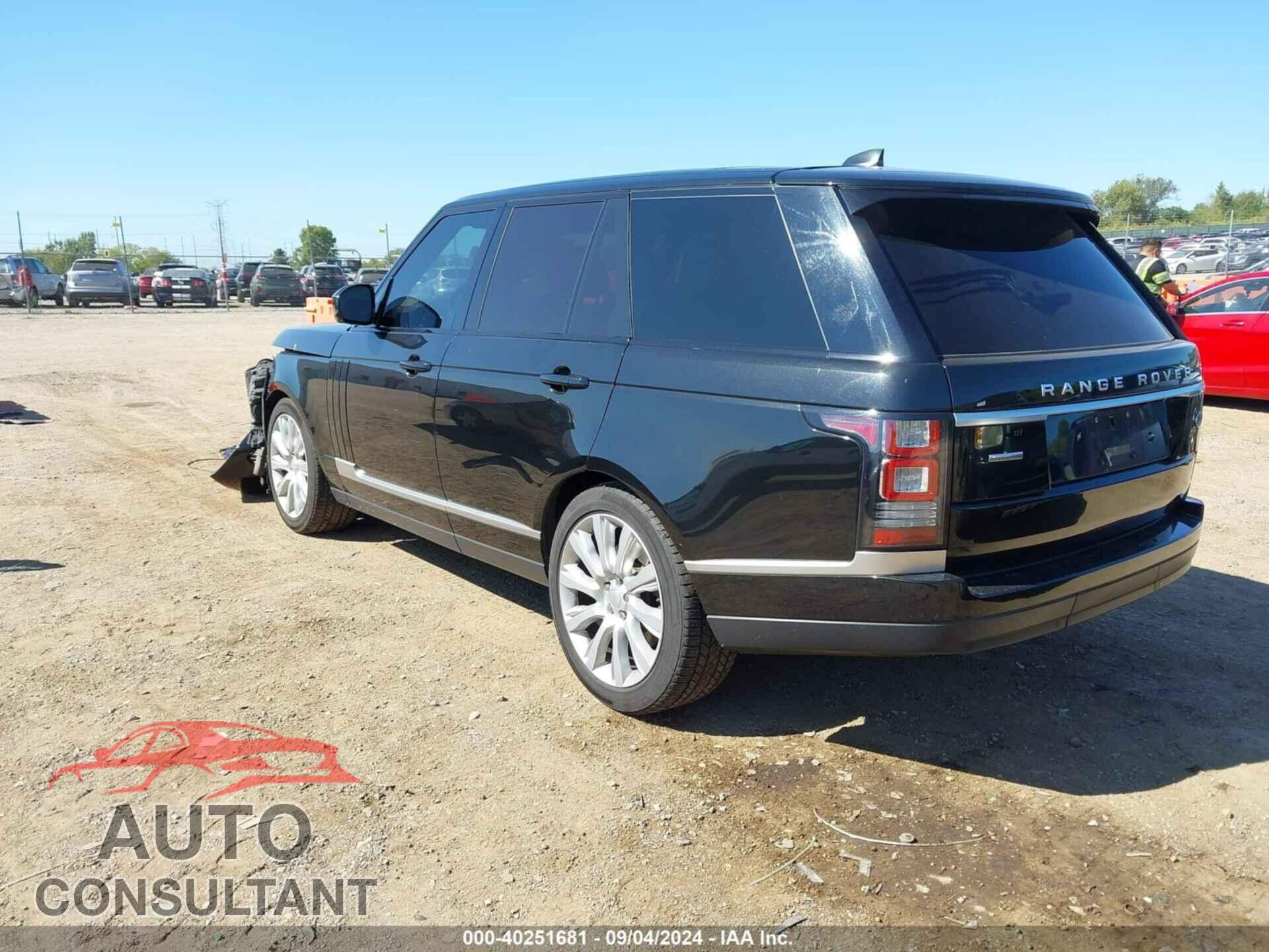 LAND ROVER RANGE ROVER 2017 - SALGS2FE1HA369746