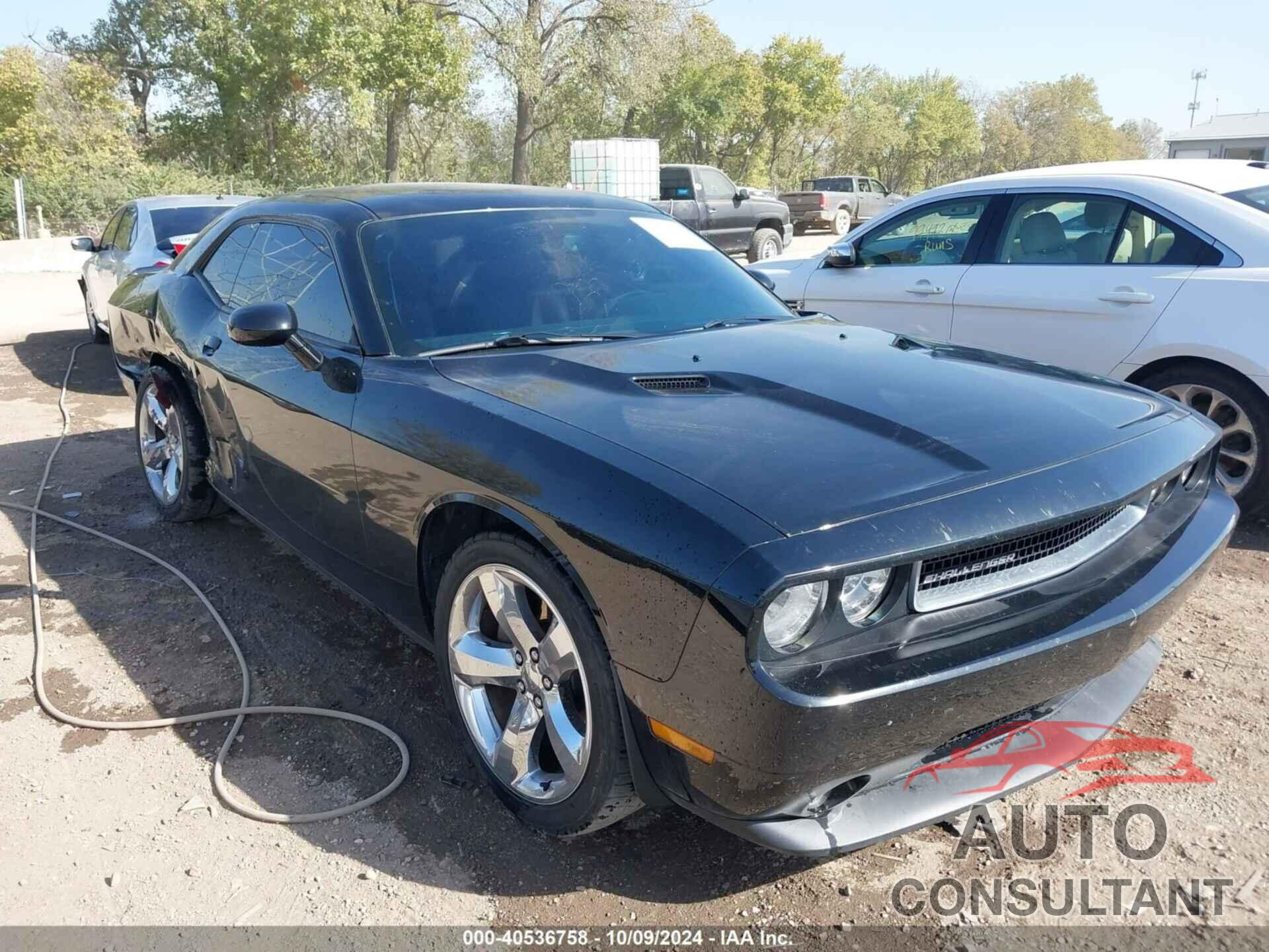 DODGE CHALLENGER 2013 - 2C3CDYAG6DH562325