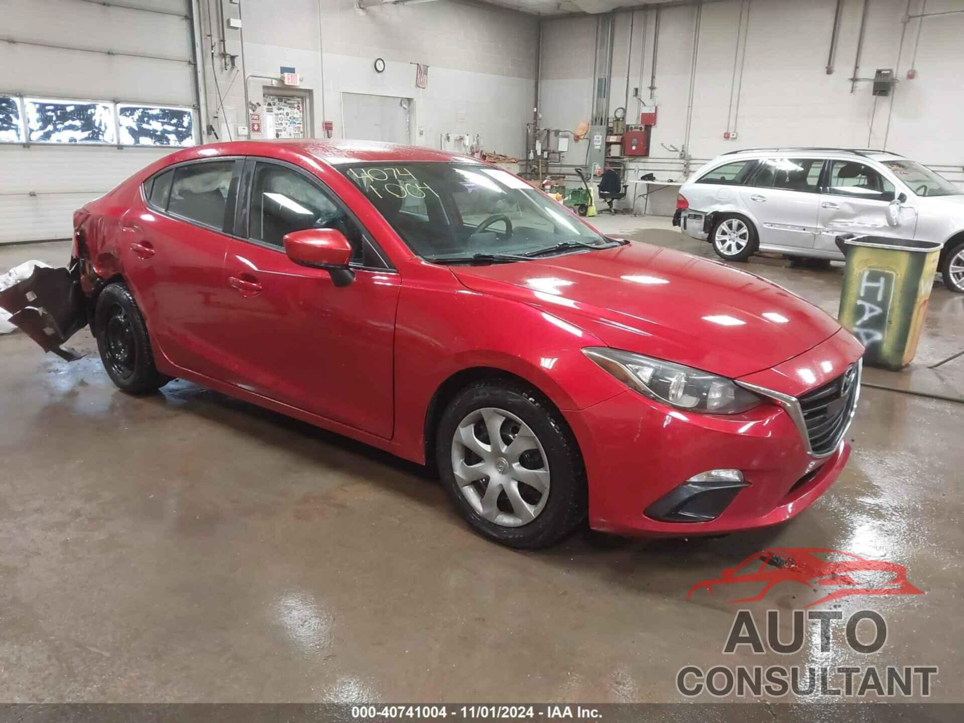 MAZDA MAZDA3 2015 - JM1BM1U78F1224128