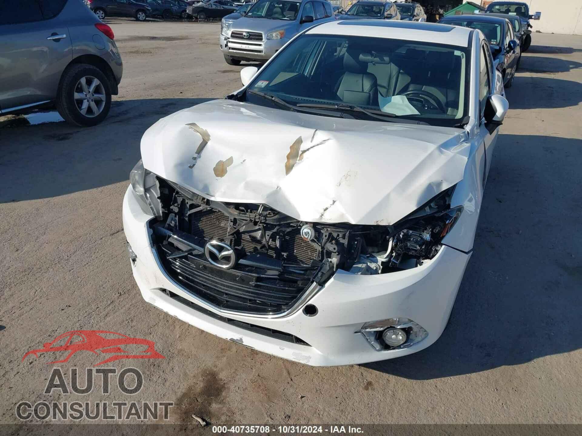 MAZDA MAZDA3 2015 - JM1BM1L36F1240407