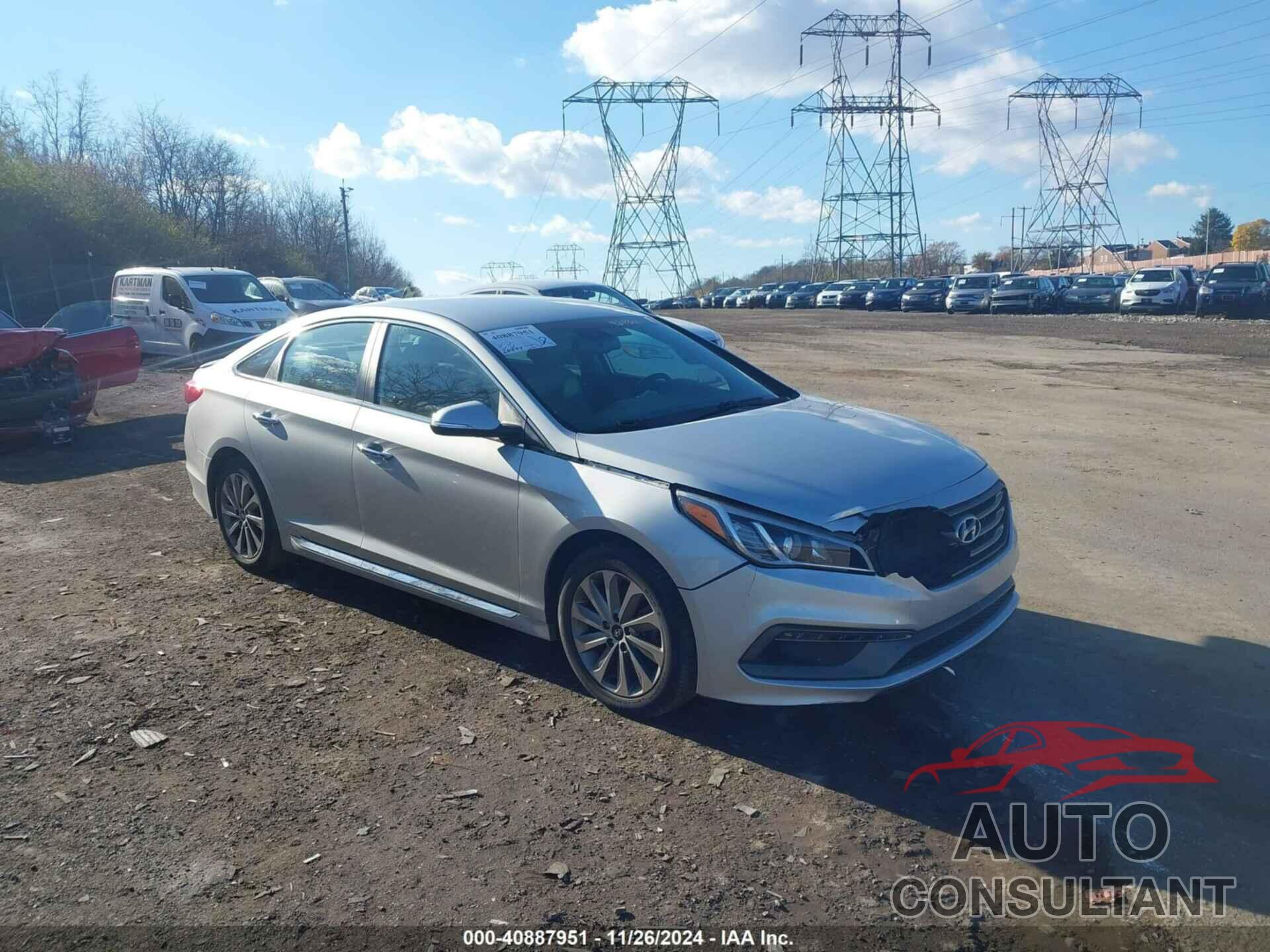 HYUNDAI SONATA 2016 - 5NPE34AF4GH429341