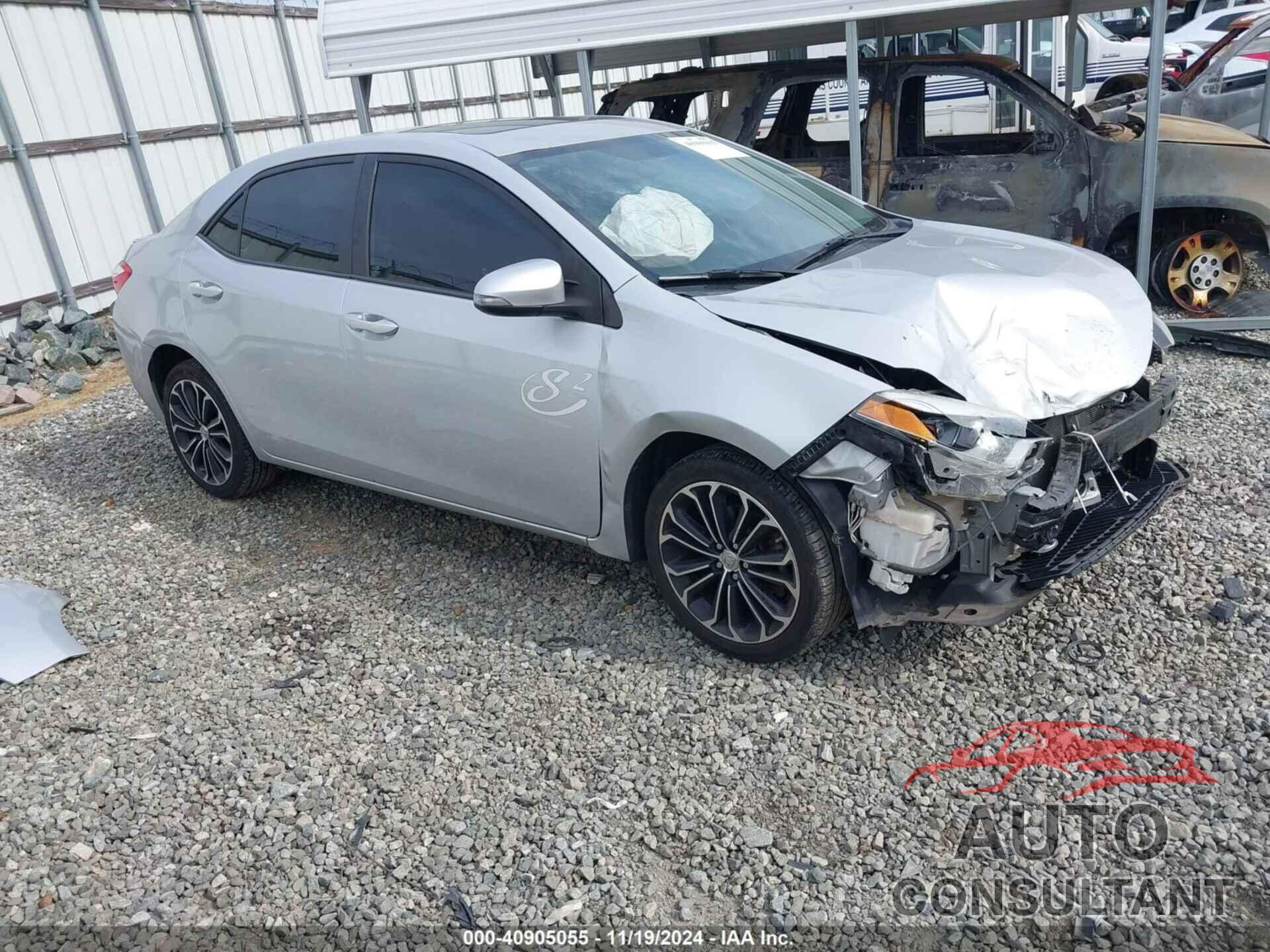 TOYOTA COROLLA 2016 - 2T1BURHE0GC737586
