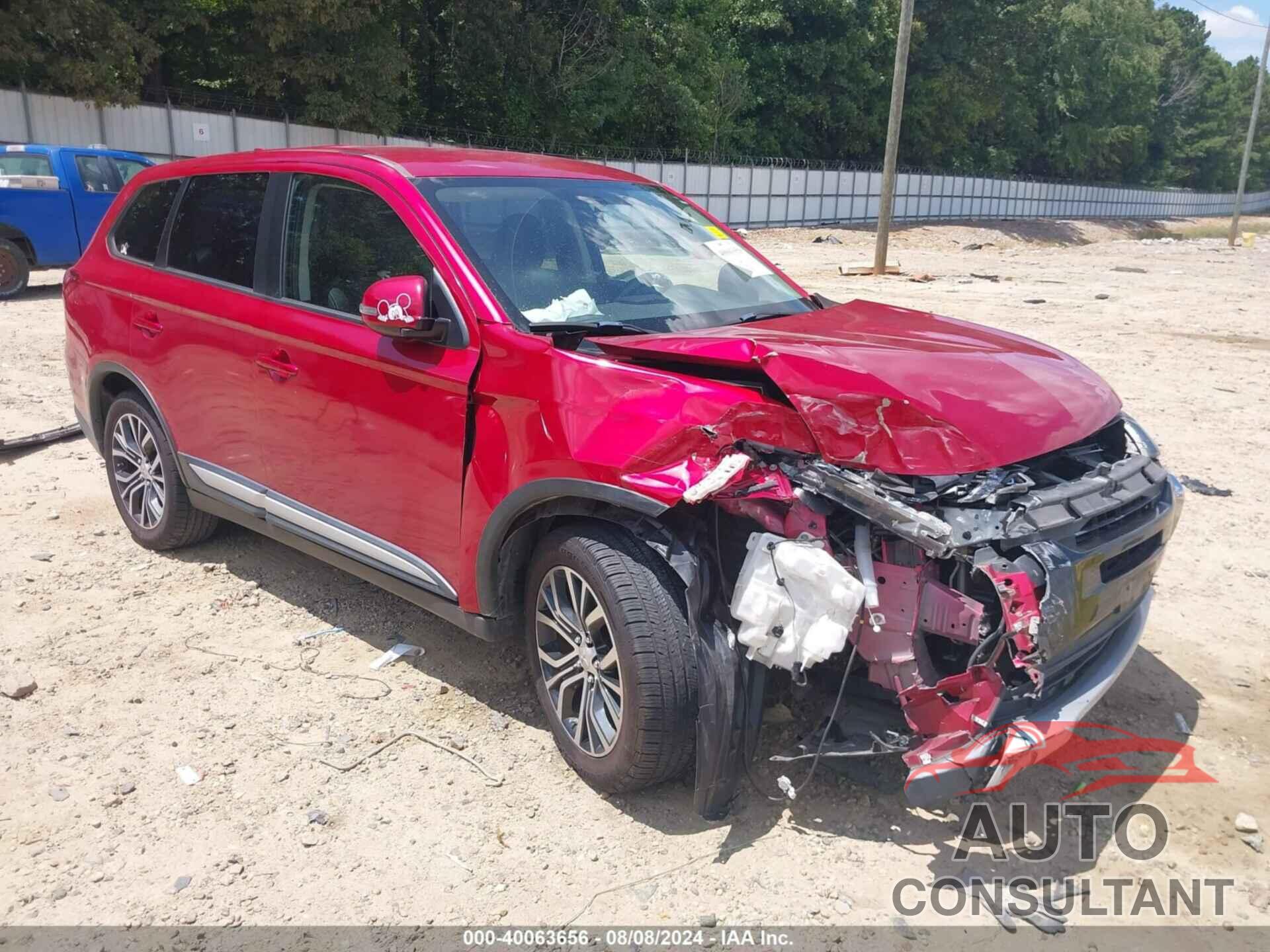 MITSUBISHI OUTLANDER 2017 - JA4AD3A35HZ023150