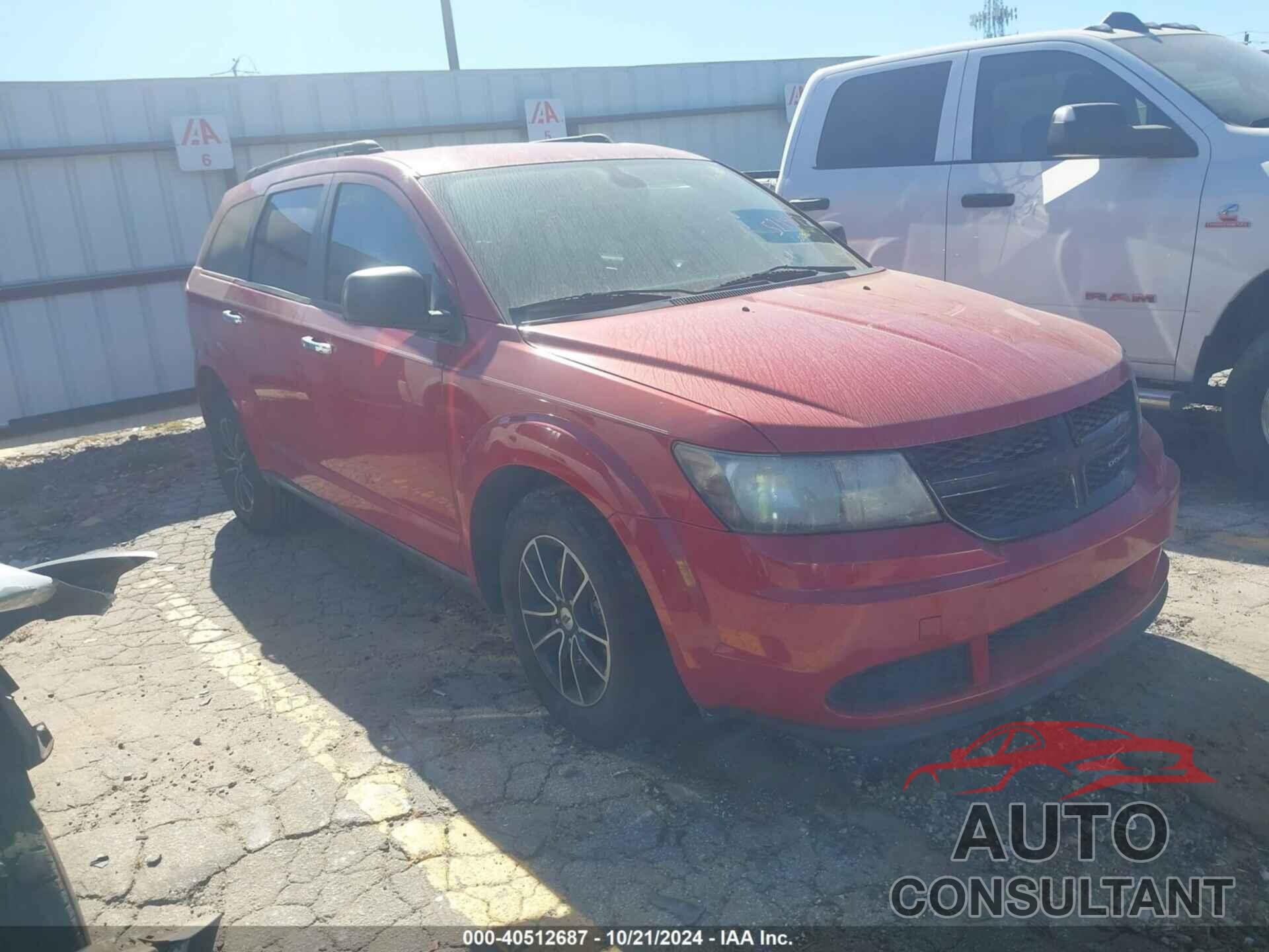 DODGE JOURNEY 2018 - 3C4PDCAB2JT521407