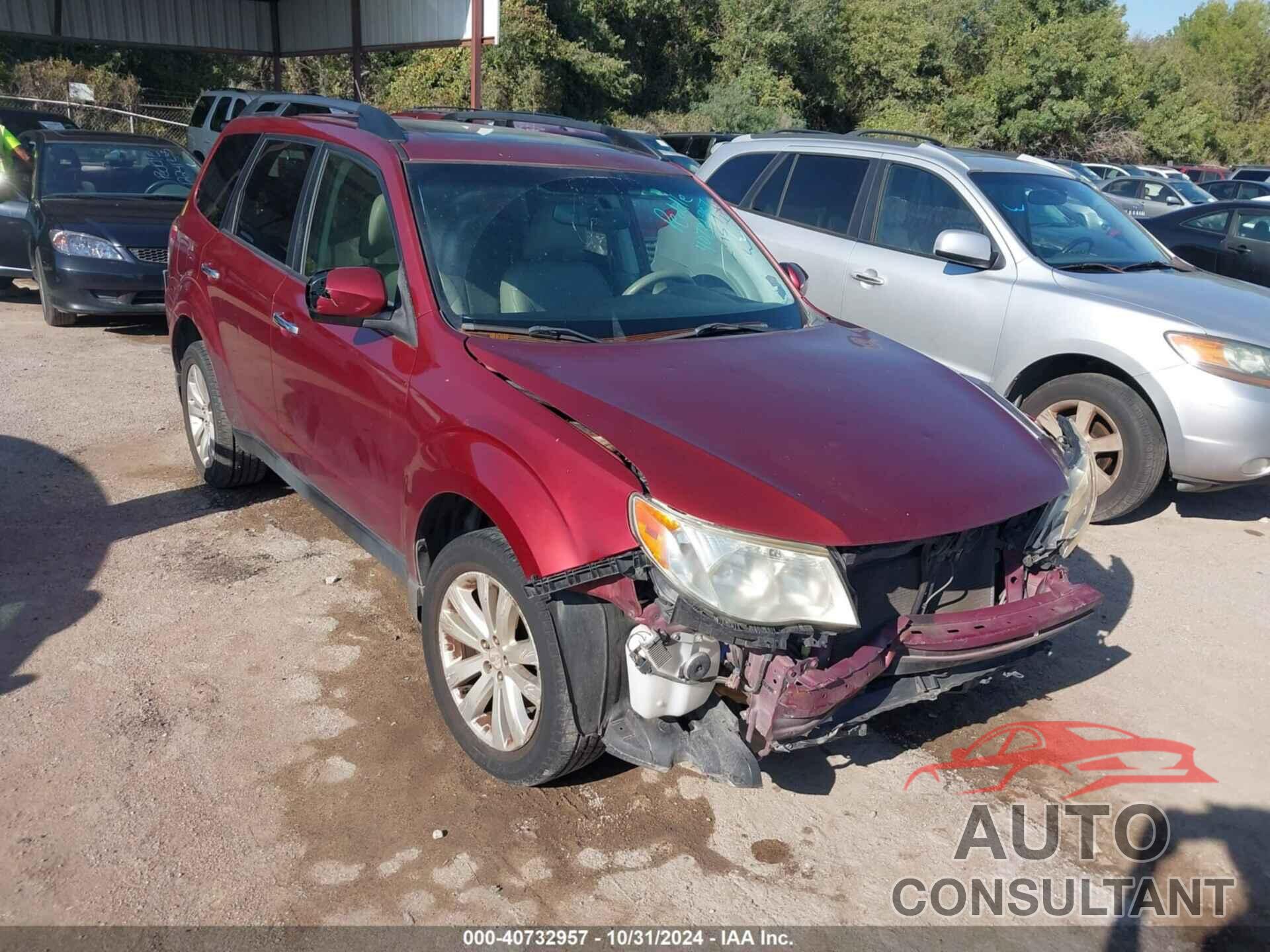 SUBARU FORESTER 2012 - JF2SHBDC6CH452642