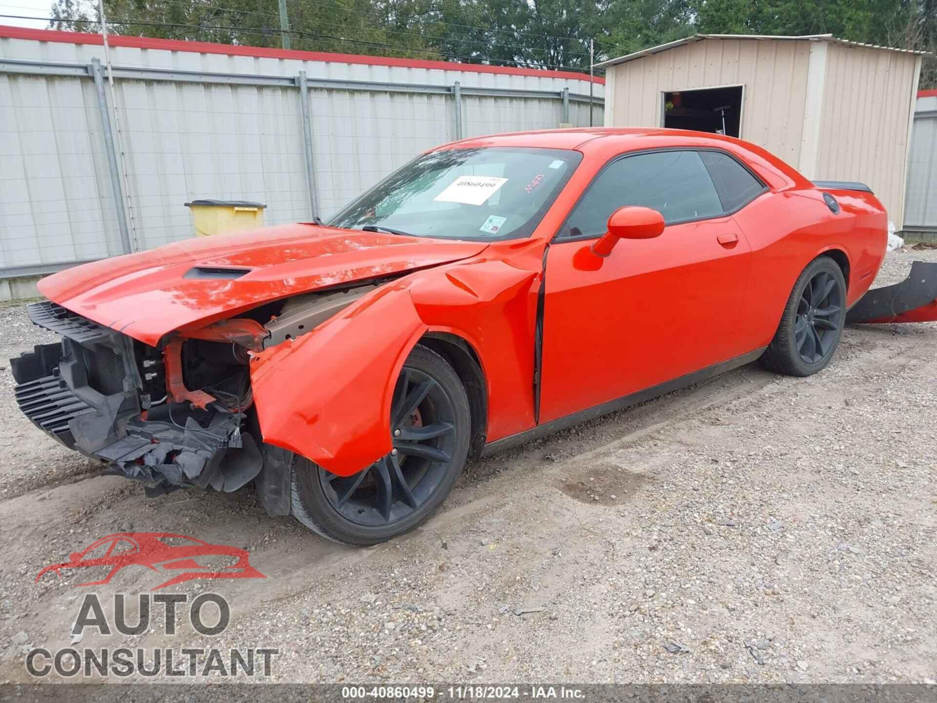 DODGE CHALLENGER 2016 - 2C3CDZAGXGH309647